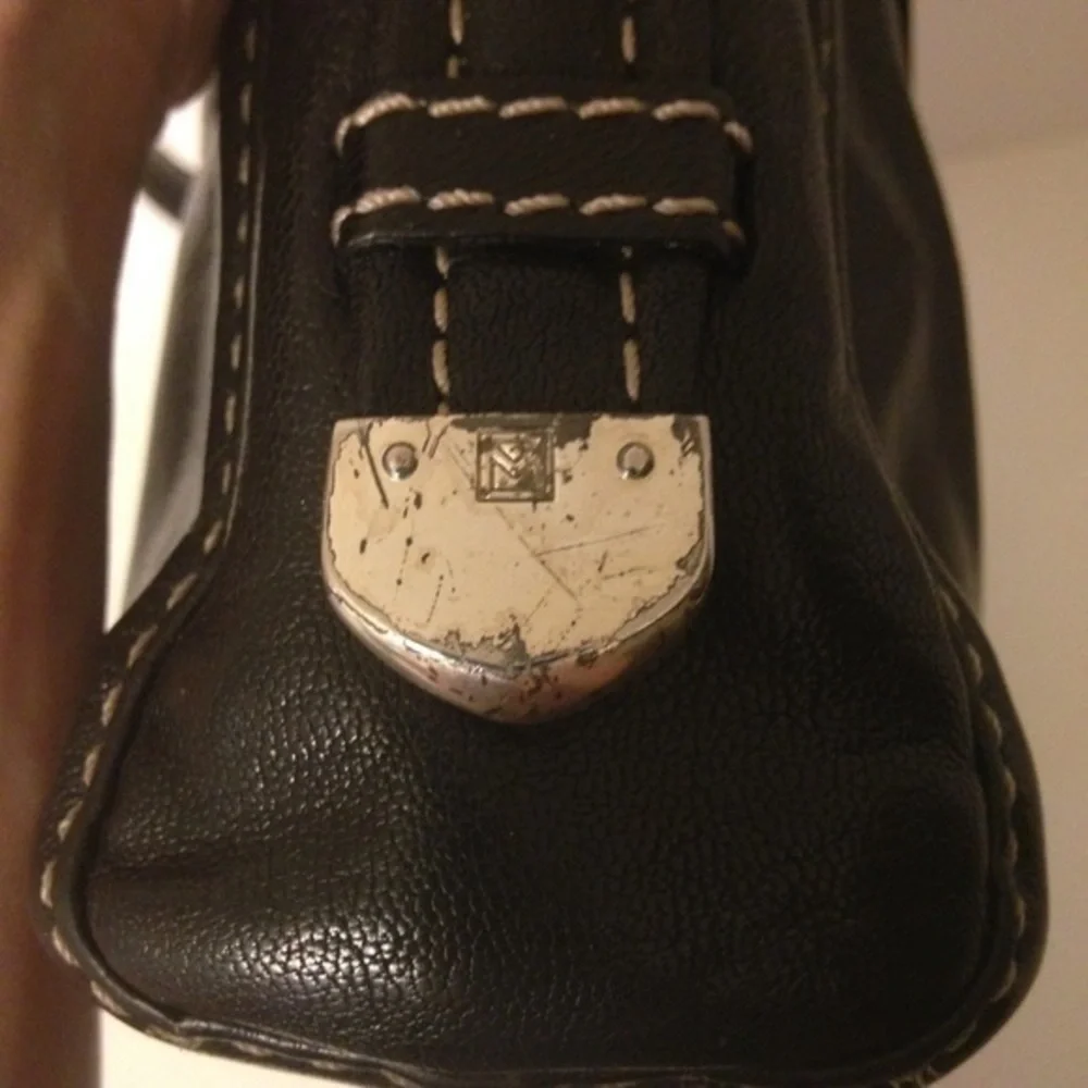 👛 MICHAEL KORS  👛 vintage black leather bag